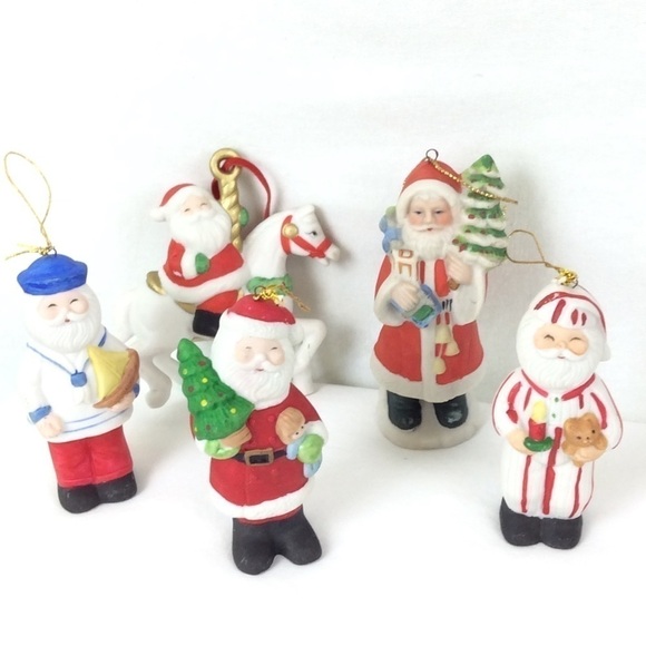 Ebeling & Reuss Other - 5-piece Vintage Christmas Ornaments